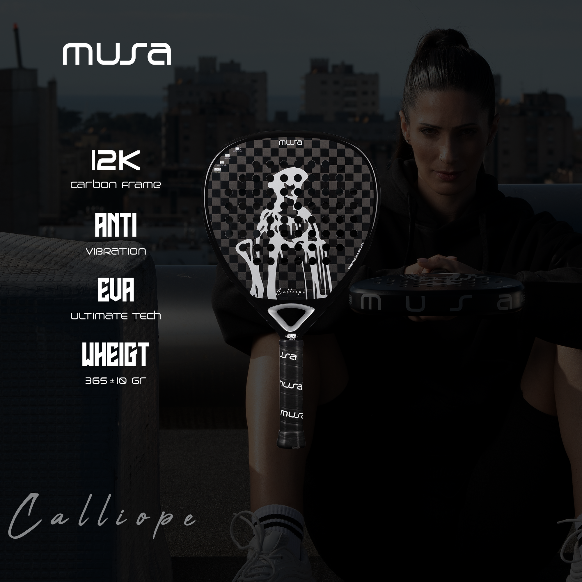 Raquete Padel MUSA Calliope