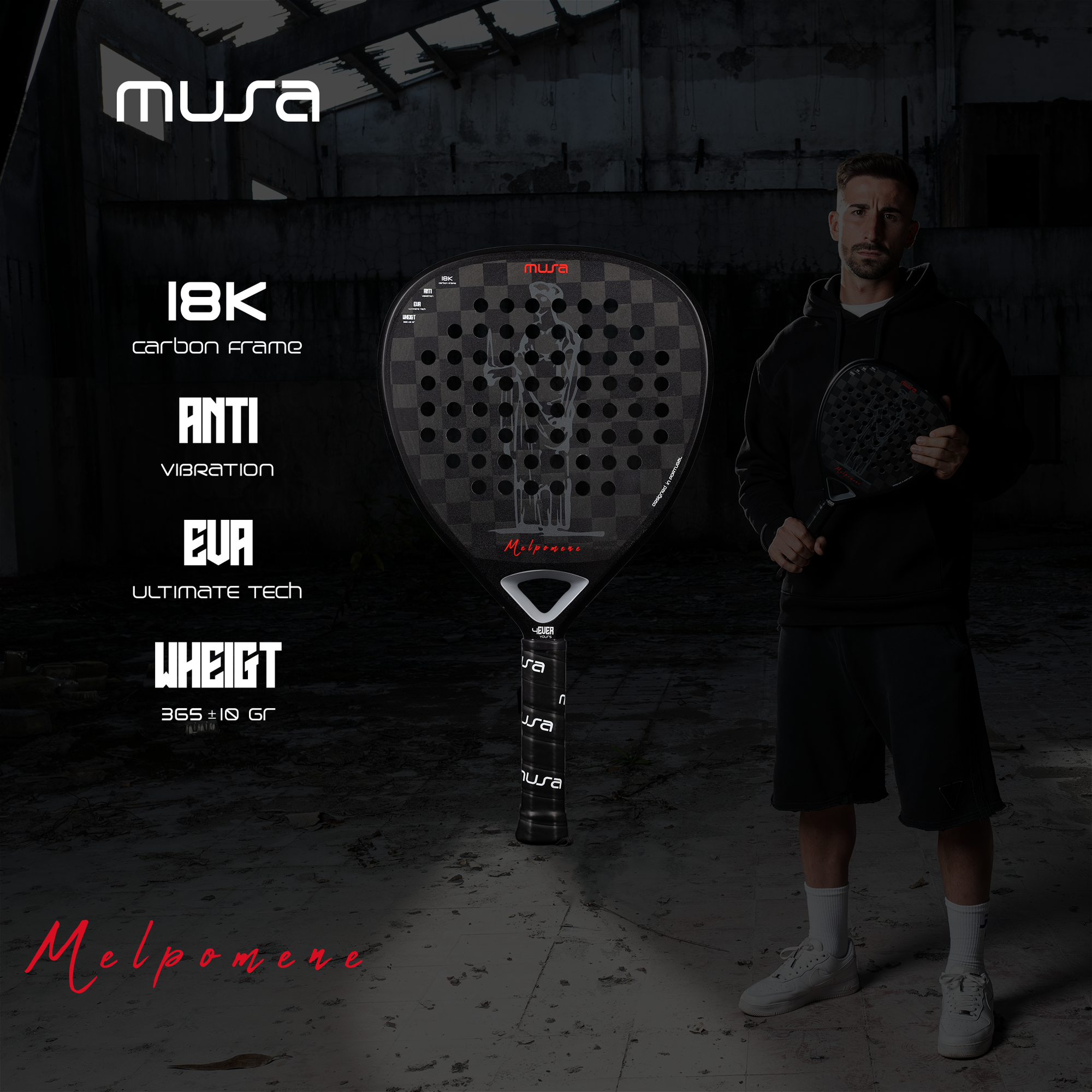 Raquete Padel MUSA Melpomene