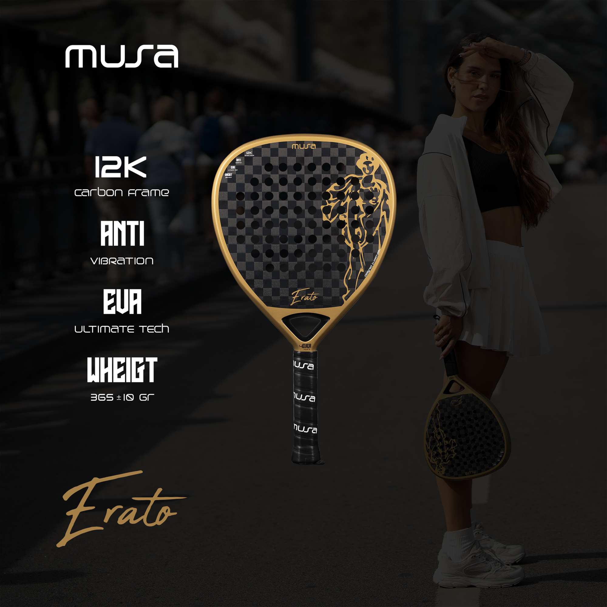 Raquete Padel MUSA Erato