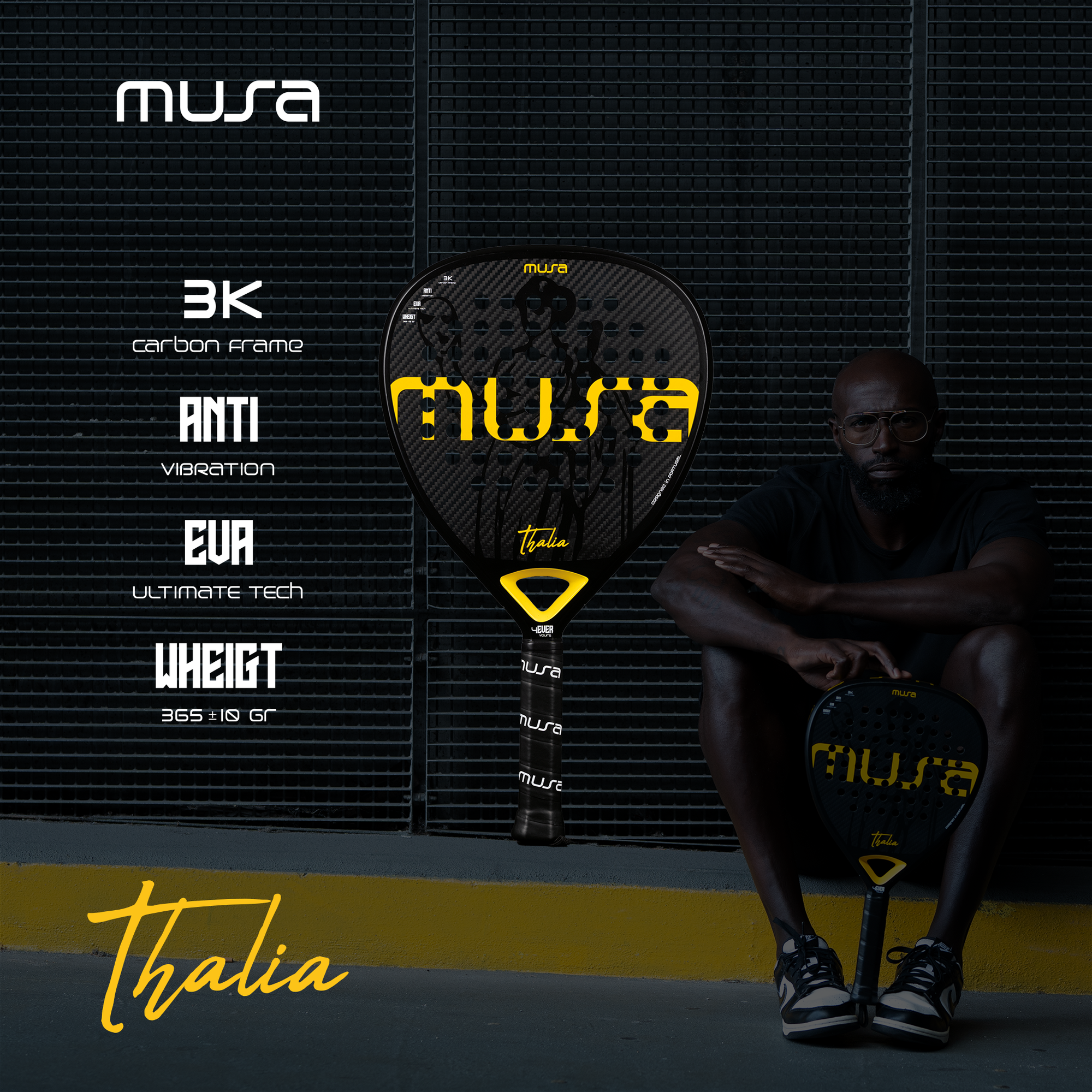 Raquete Padel MUSA Thalia